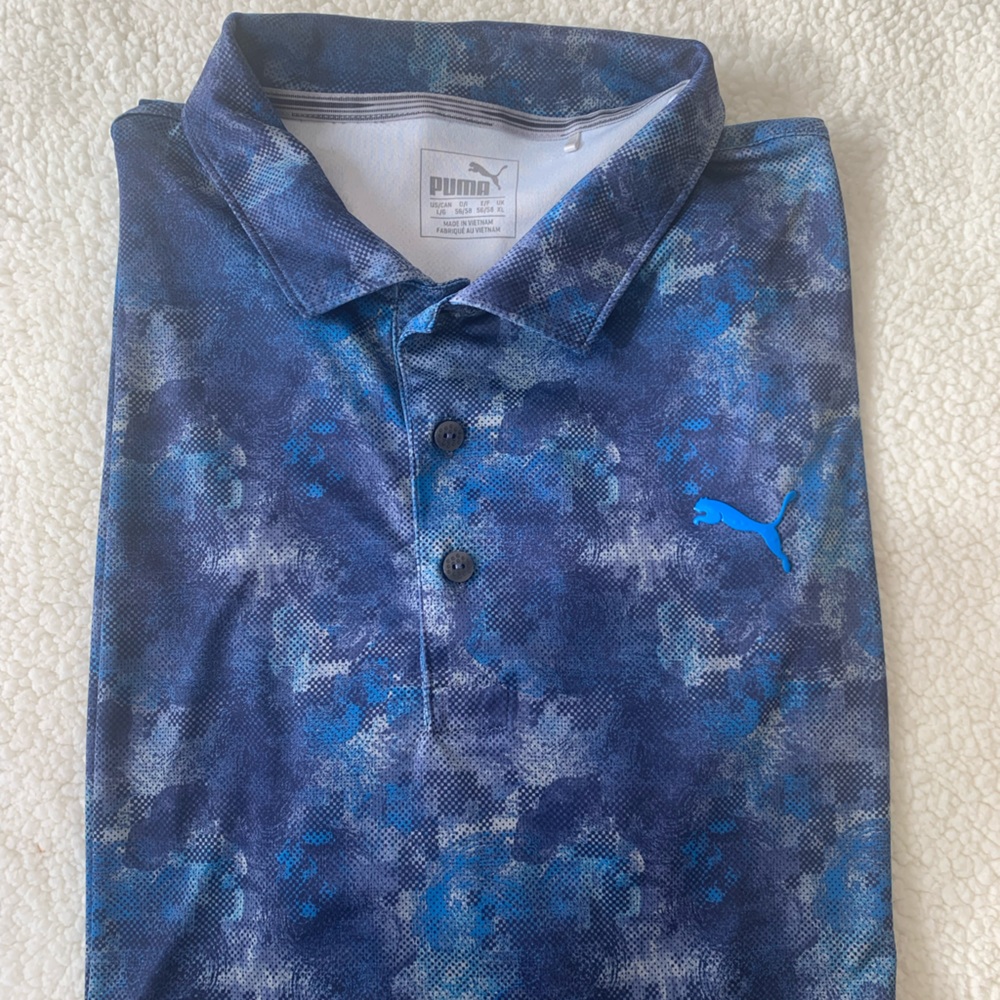 EUC Puma Golf shirt -large